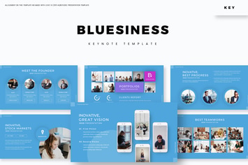 Bluesiness - Keynote Template