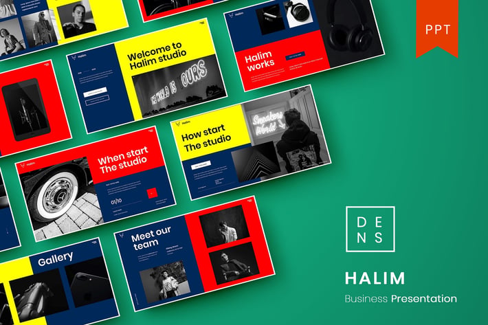 Halim – Business PowerPoint Template