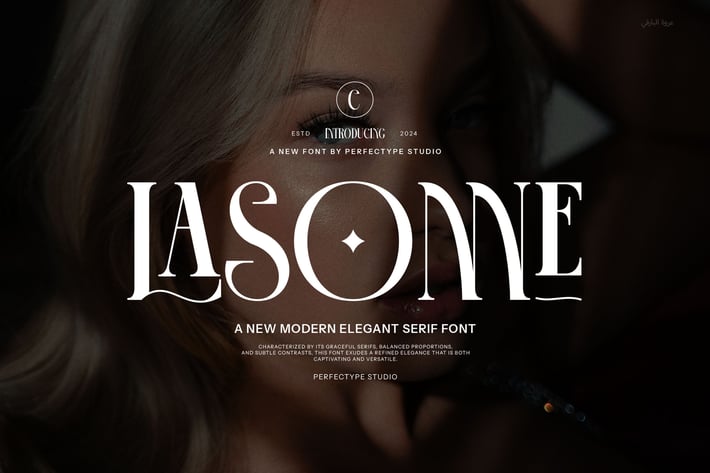 Lasome Modern Serif Font