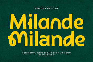 Milande - Display Sans