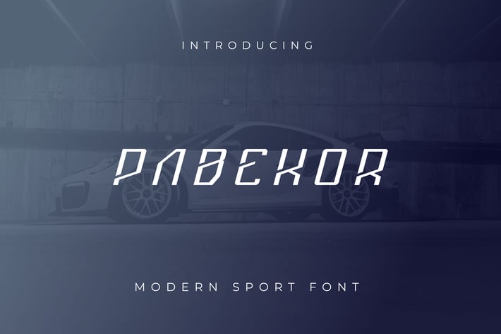 Pabekor Font