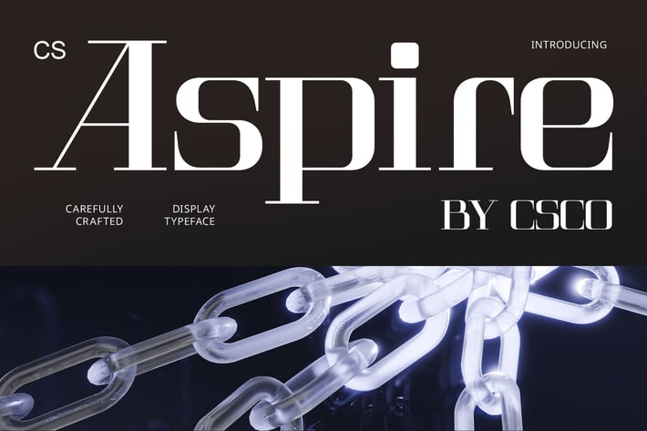  Aspire – Techno Font