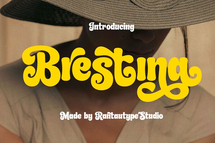 Brestina Retro Display Font
