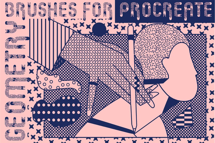 Geometry brushes for Procreate
