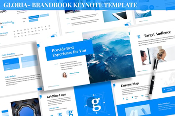 Gloria - Brandbook Keynote Template