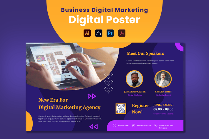 Digital Marketing Digital Poster