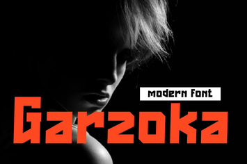 Garzoka - Modern Sans Font