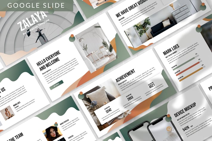 Zalaya - Creative Google Slide Template