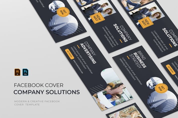 Company Solutions | Facebook Cover