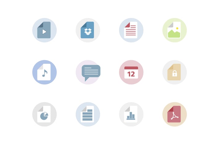 File Types Icons