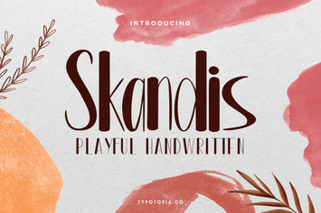 Skandis Playful Handwritten