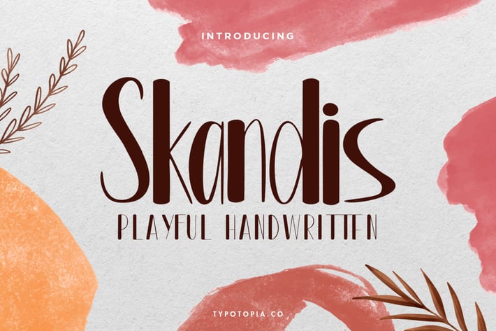 Skandis Playful Handwritten
