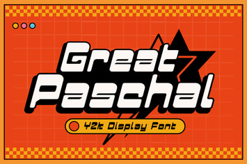 Great Paschal - Y2k Display Font