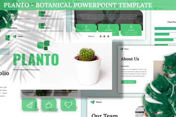 Planto - Botanical Powerpoint Template
