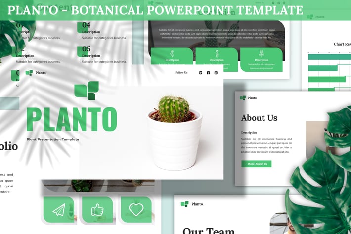 Planto - Botanical Powerpoint Template