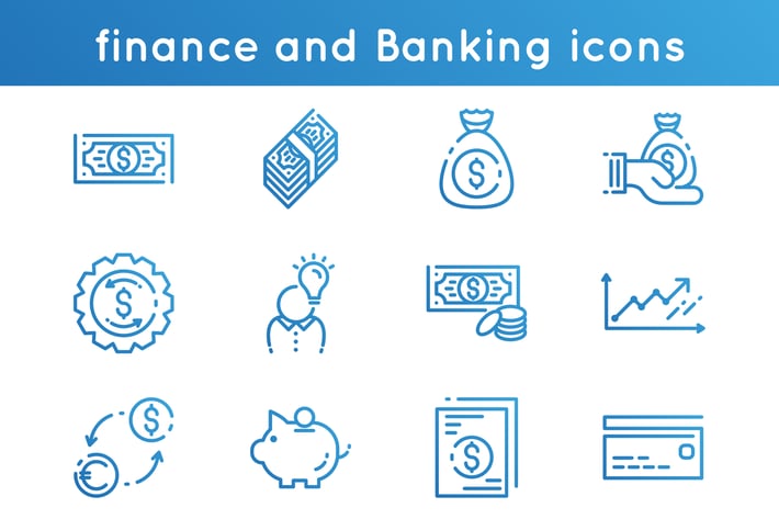 Finance and Banking Icons