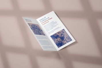 DL Bifold Brochure Mockup