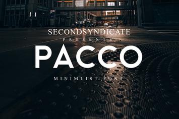 Pacco - Sans Serif Font