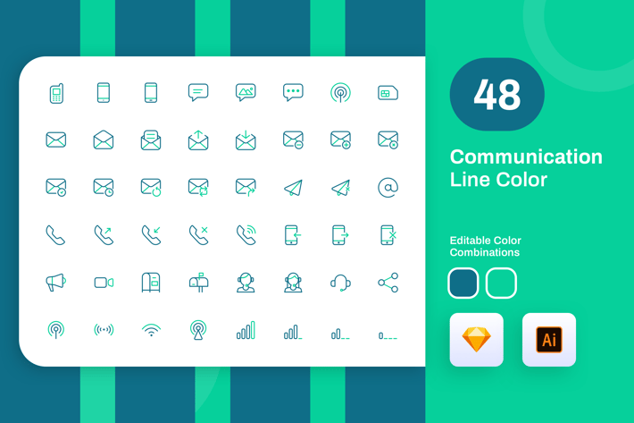 Communication Line Color 
