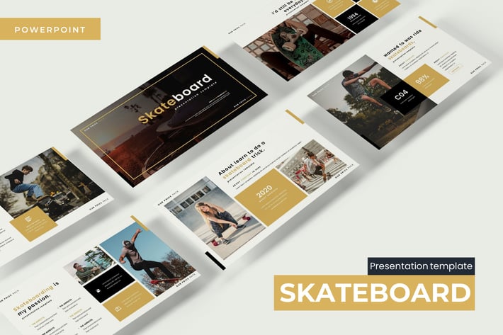 Skateboard - Powerpoint Template