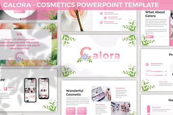Calora - Cosmetics Powerpoint Template