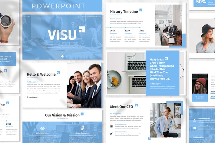 Visu - Business Powerpoint Template