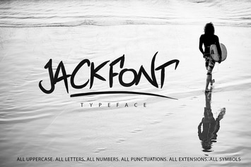 Jackfont Script Typeface