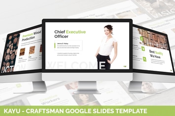 Kayu - Craftsman Google Slides Template