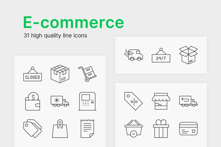 E-commerce Icons