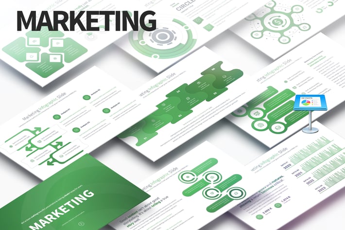 Marketing - Keynote Infographics Slides