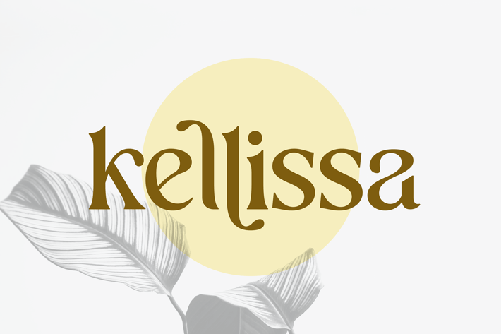 Modern Luxury Display Font