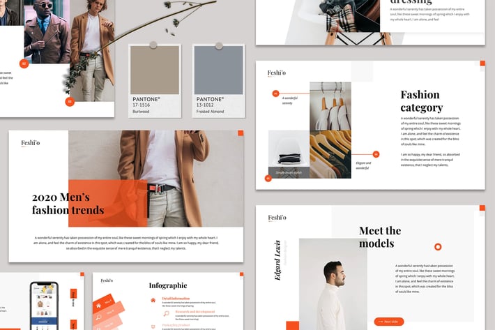 Feshio - Fashion Keynote Template