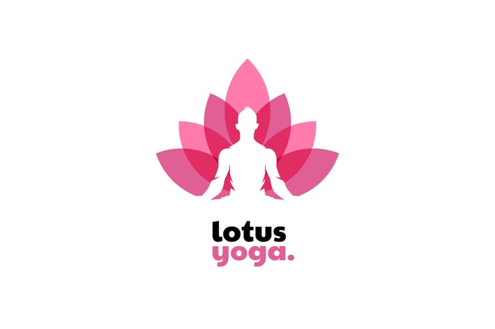 lotus yoga - Mascot & Esport Logo