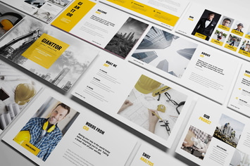 Construction Powerpoint Template