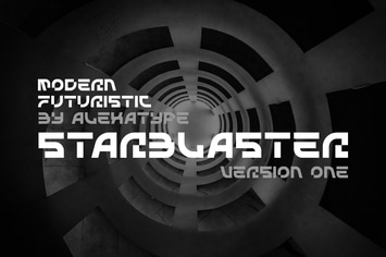 STARBLASTER - Modern Futuristic Font