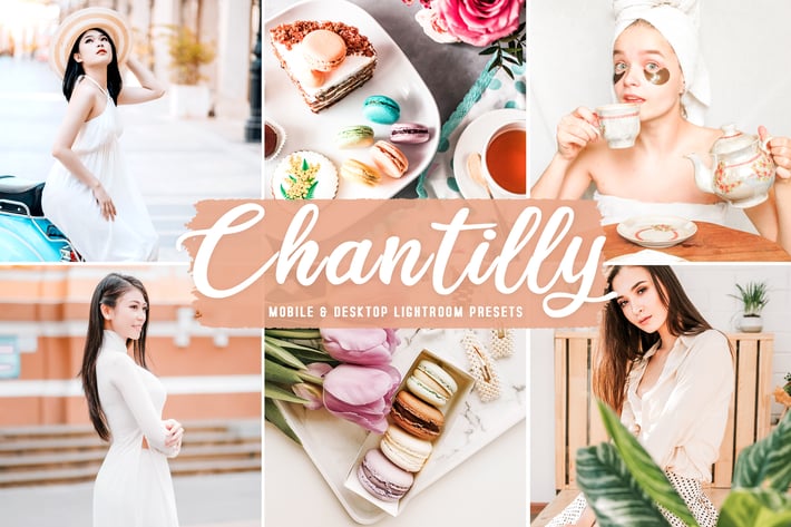 Chantilly Mobile & Desktop Lightroom Presets