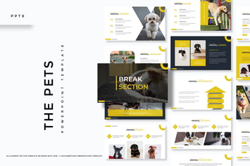The Pets - Powerpoint Template
