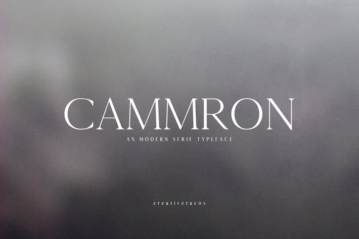 Cammron Serif Font Family