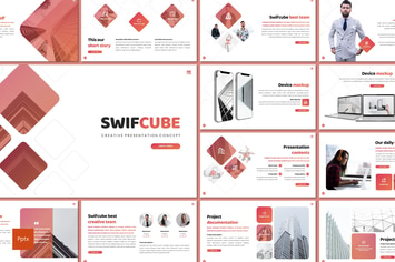 Swiftcube - Powerpoint Template