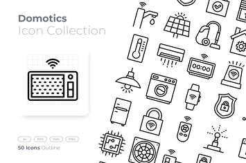Domotics Outline Icon