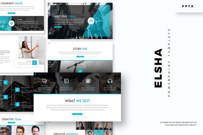 Elsha - Powerpoint Template