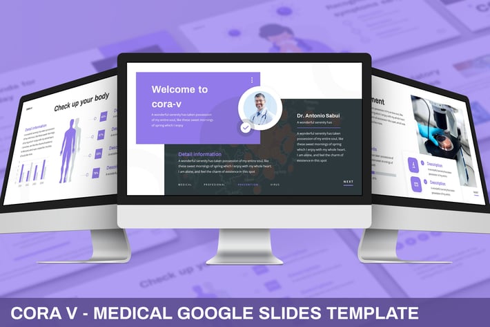 Cora V - Medical Google Slides Template
