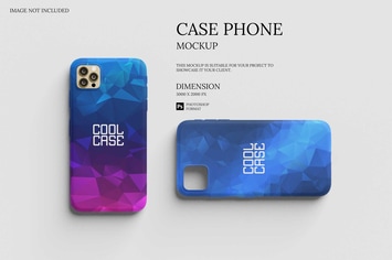 Elegant Case Phone Design - Mockup