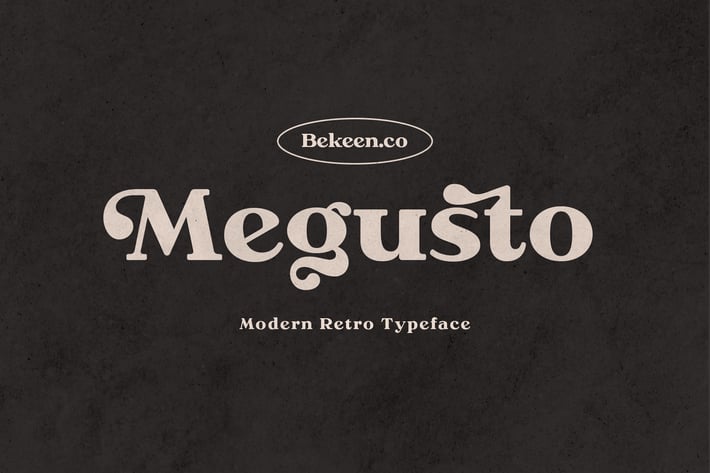 Modern Retro Serif Font