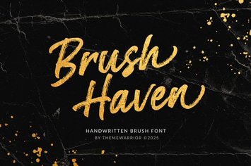 Brush Haven - Brush Font