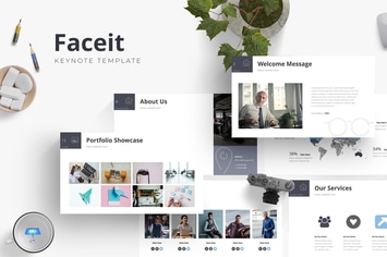 Faceit - Keynote Template