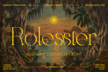 Rollester - Elegant Serif Font