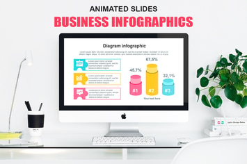 Infographics Powerpoint Slides Template