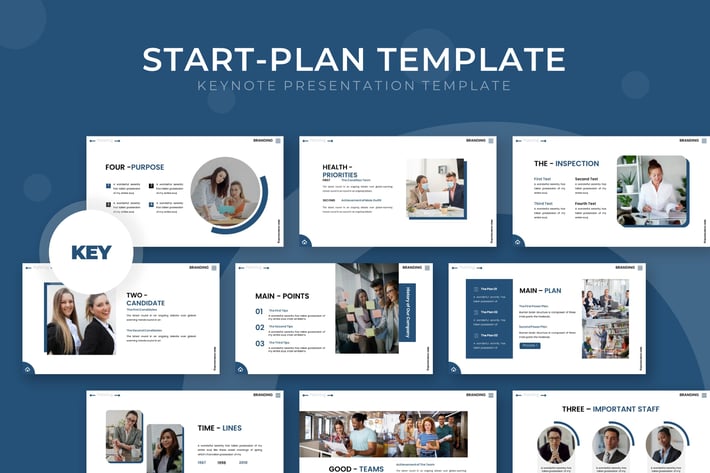 Start Plan - Keynote Template