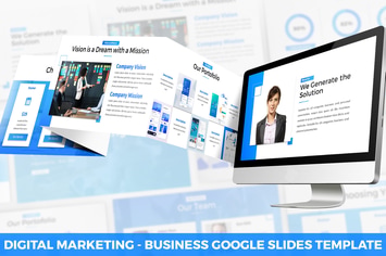 Digital Marketing Google Slides Template